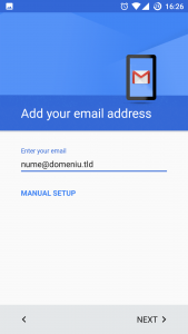 setari gmail