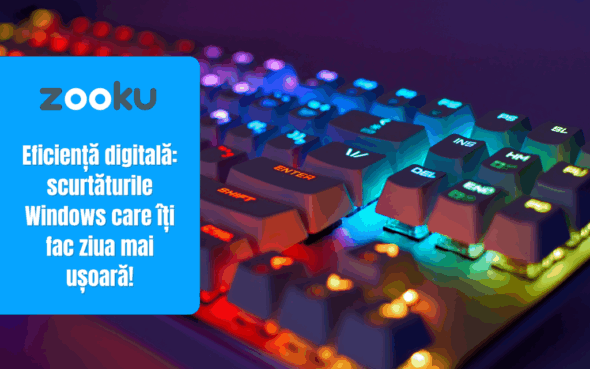 Scurtături Windows esențiale: economisești zilnic 15–30 de minute și lucrezi mai eficient