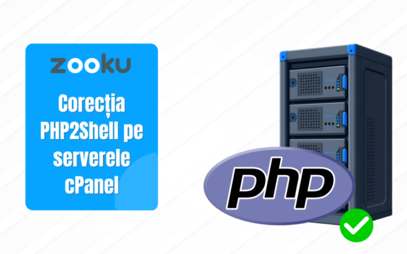 Corecția PHP2Shell pe serverele cPanel: de ce versiunea PHP afișată poate rămâne aceeași
