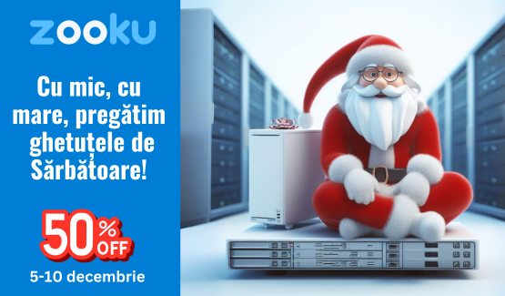 50% reducere la Gazduire Business Zooku